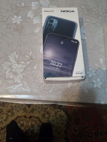 Nokia: Nokia G21, rəng - Boz, Barmaq izi — 2