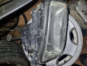 Передние фары: Комплект передних фар Audi Б/у, Оригинал — 3