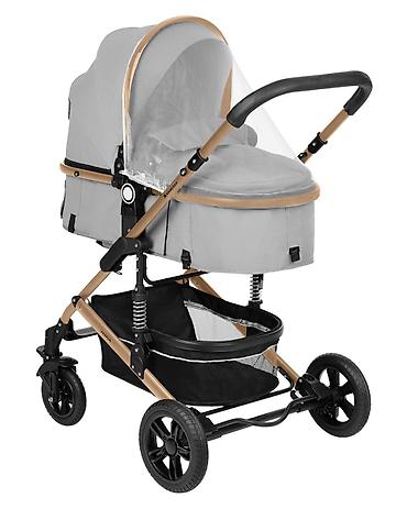 voile blanche patike: KIKKA BOO Amaia – premium 3u1 kolica, light grey (SKU: KKB1) Opis: - — 6
