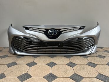 бампер срв 1: Передний Бампер Toyota 2020 г., Б/у, цвет - Серебристый, Оригинал