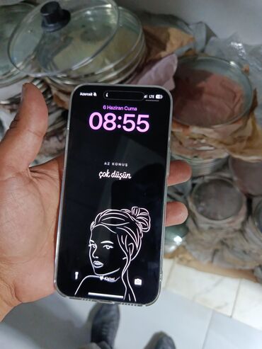 Apple iPhone: IPhone 15 Pro Max, 512 GB, Gümüşü, Face ID