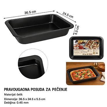 KMT Pravougaona duboka kvadratna ploča 2406145 Opis: Duboki na lalafo.rs KMT Pravougaona duboka kvadratna ploča 2406145 Opis: Duboki