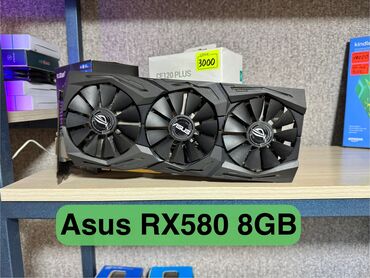 Видеокарты: Видеокарта, Asus, Radeon RX, 8 ГБ