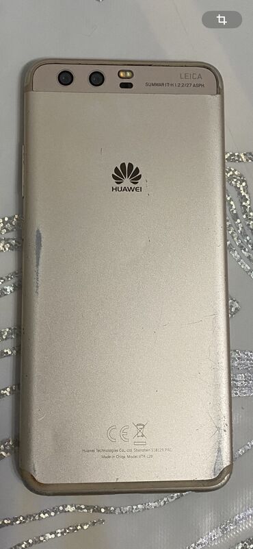 запчасти телефона: Huawei P10, Колдонулган, 32 GB, түсү - Алтын, 1 SIM, 2 SIM