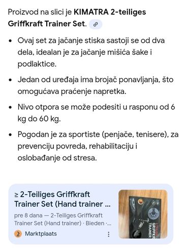 Ostale sprave za vežbanje: O R I G I N A L 100% GERMAN BRAND. GERMANY TEHNOLOGY® M A D E — 12