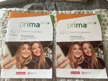 dexy co igracke za devojcice: Nemački prima plus A2.1 Udžbenik i radna sveska za 7 razredodlično