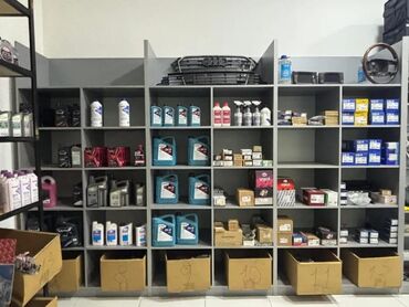 Rəf vitrinləri: Avtoservis/avtoehtiyat mağazası üçün tam hazır vitrin və rəf sistemi — 2