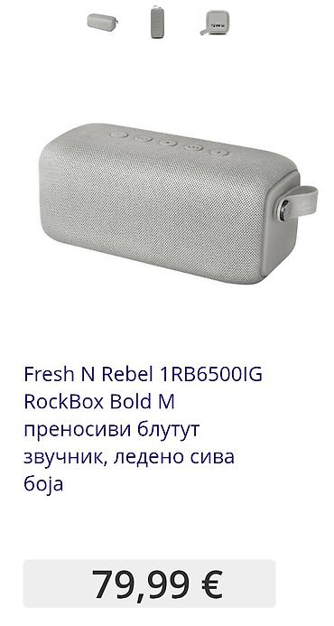 Zvučnici i stereo sistemi: ORIGINAL SVETSKI POZNATI BREND PRENOSIVIH BEŽIČNIH ZVUČNIKA!!! — 1