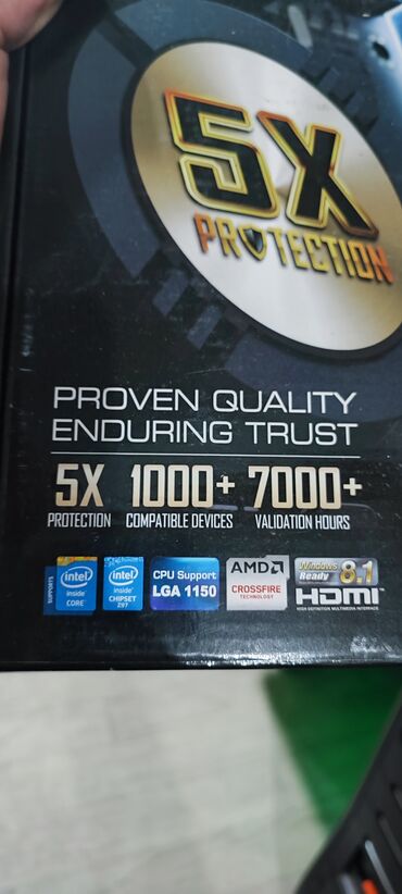 Материнские платы: Материнская плата, Новый, Asus, LGA1150, Micro-ATX, Для ПК — 9