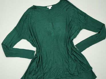 zielone bluzki damskie: Bluzka Damska, H&M, L, stan - Dobry