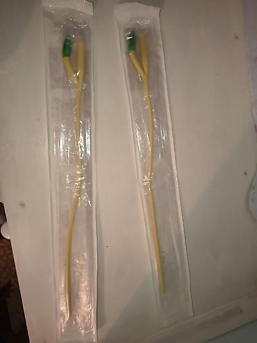 Digər tibbi məhsullar: Məhsul: Sidik kollektoru dəsti (Urine Bag + Foley kateter) Tərkib: - — 2