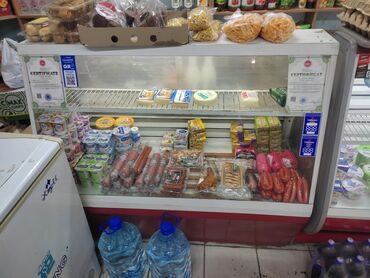 Холодильные витрины: Для молочных продуктов, Для мяса, мясных изделий, Б/у