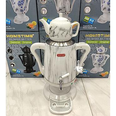 ev maqintafonu: Yeni Elektrik Samovar, 5 l, Pulsuz çatdırılma, Rayonlara çatdırılma, Ödənişli çatdırılma — 1