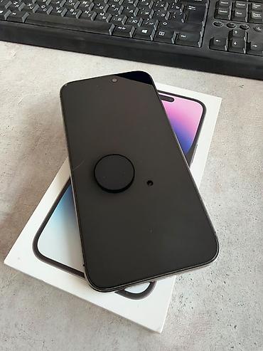 планшет бу: IPhone 14 Pro, цвет Deep Purple 256 гб. Состояние отличное - Экран — 4