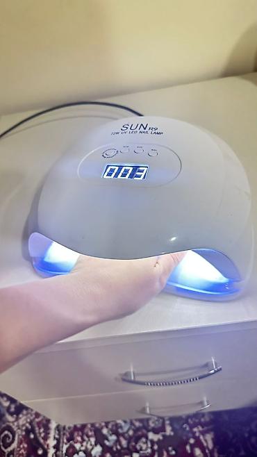 manikur lampasi: Manikür üçün tam set - SUN R9 UV/LED dırnaq lampası, 72W güc — 2