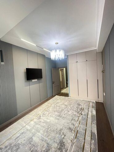квартиры кок жаре: 1 бөлмө, 41 кв. м, Элитка, 12 кабат, Евроремонт