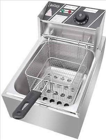 Ostali kuhinjski aparati: Friteza za radnu površinu sa velikim rezervoarom od 6L i snage 2500w — 4