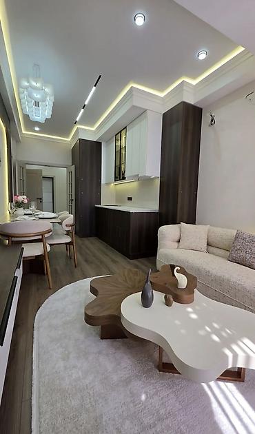 Продажа квартир: 2 комнаты, 48 м², Асанбай мкр Элитка, 13 этаж, Дизайнерский ремонт — 5