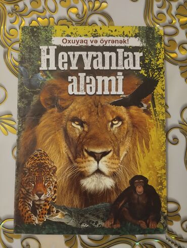 dünya ədəbiyyatı kitabxanası: "Heyvanlar Aləmi" adlı ensiklopedik kitab. Uşaqlar üçün nəzərdə