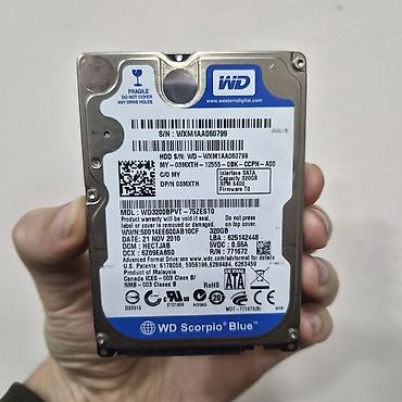 Накопитель для ПК, Новый, Western Digital (WD), HDD, 2.5", Для ПК