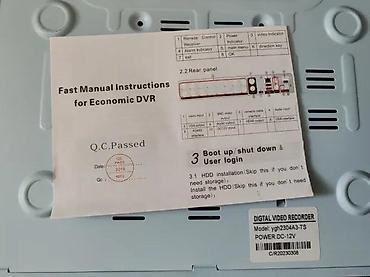 Snimači za video nadzor: AHD DVR 4ch 8ch snimač za video nadzor. Komplet AHD DVR snimaca — 6