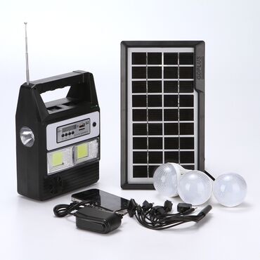 Günəş enerjili radio poverbank və işıq dəsti Diqqət bütün ölkəyə