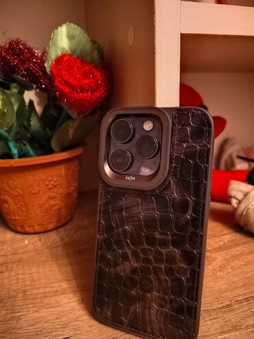 Apple iPhone: IPhone 14 Pro, 128 GB, Deep Purple, Barmaq izi, Face ID