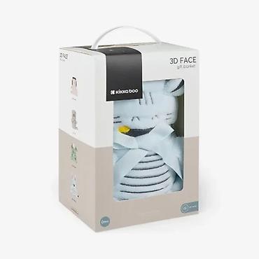 parkside performance: Kikkaboo bebi ćebence sa 3D vezom 75x100 – Stripy Friends Mekano i — 3