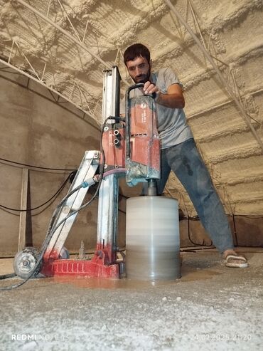 Beton işləri: Səssiz tozsuz səliqəli kəsim. Beton katlavan monolit kubik -da lalafo.az — 10 Beton işləri: Səssiz tozsuz səliqəli kəsim. Beton katlavan monolit kubik — 10