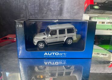 Avtomobil modelləri: Коллекционная модель Mercedes-Benz G-class W463 silver 2012 AutoArt