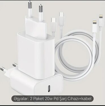 iphone adapter başlığı: Adapter Apple, 20 Vt, Yeni