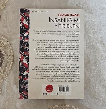 yaba: Məhsul: Kitab – “İnsanlığımı Yitirirken” (Osamu Dazai) Dil: Türkcə — 2