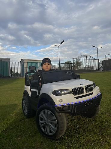 аккумулятор детский электромобиль: Детский электромобиль “Барс” (белый) - Тип: аккумуляторный — 3