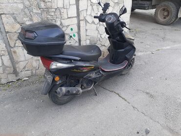 Скутеры: Скутер M8, 50 куб. см, Бензин, Б/у
