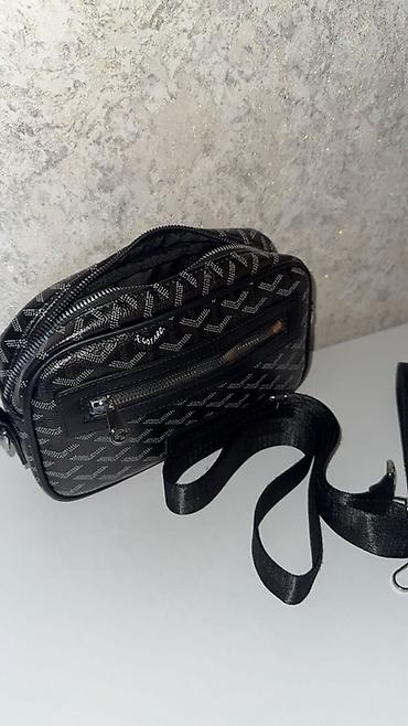 yango canta: Goyard premium class 🖤 Qara rəngli çiyin/çarpaz çanta - Kompakt — 1