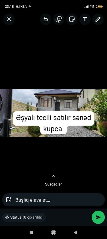 Həyət evləri və villaların satışı: Sulutəpə qəs. 3 otaqlı, 100 kv. m, Kredit yoxdur, Yeni təmirli