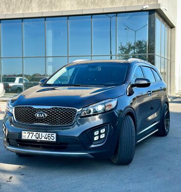 Kia: Kia Sorento SUV – qara rəng, şəhər və uzun məsafələr üçün güclü və — 1