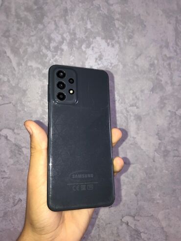 флай раскладушка телефон: Samsung Galaxy A23, 128 ГБ, цвет - Серый, Отпечаток пальца, Две SIM карты, Face ID