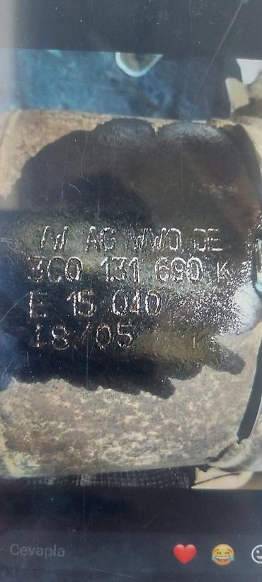 VW EGR klapan korpusu – orijinal detal - Üzərində nömrə: 3C0 131 690