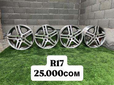 шины на хонда одиссей: Литые Диски R 17 Honda, Комплект, отверстий - 5, Б/у