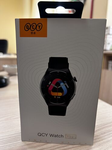 watch 7: Yeni, Smart saat, Xiaomi, Sensor ekran, rəng - Qara
