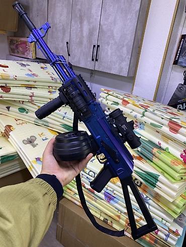 Игровой автоматический бластер (реплика в стилистике штурмового ружья)
