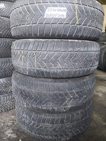 60: Шины 235 / 60 / R 18, Всесезонная, Б/у, Комплект, Внедорожные (АТ/МТ), Dunlop — 1