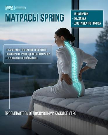 позвоночник: EURO Матрасы – комфорт для всей семьи - Линейка Spring: пружинные — 3