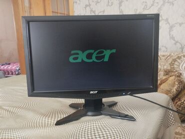 144hz monitor baku: Acer G195 HQV manitor proboblemsiz isleyir ekran rengi solmayib canli