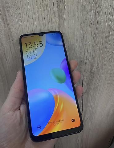 black sharp: Redmi, Redmi 10C, Б/у, 64 ГБ, цвет - Черный, 2 SIM — 2
