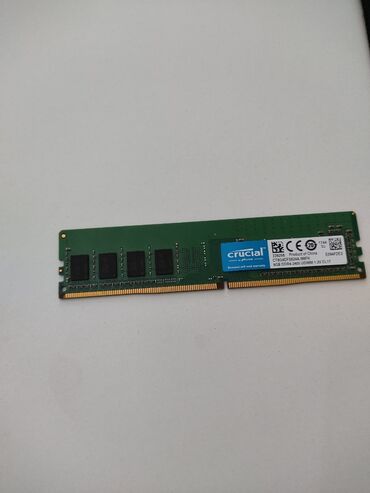 Operativ yaddaş (RAM): Оперативная память Crucial 8gb 2400 mhz. Цена окончательная. Son