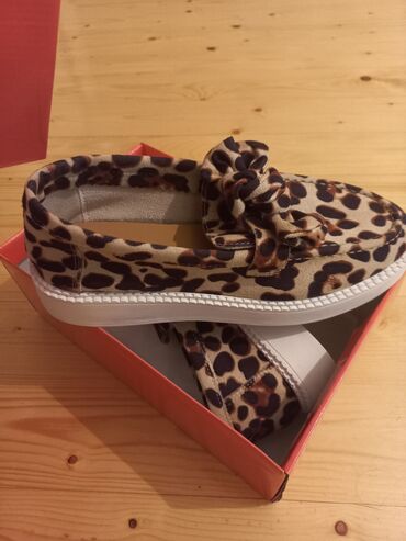 женские туфли с бантами: Ölçü: 40, rəng - Qəhvəyi, Yeni