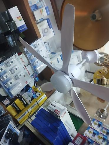 лампа вентилятор: LED işıqlı ventilyator lampa - 32" ölçü - 2300 lm işıq axını - E27 — 1