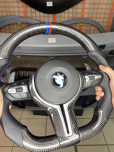 Спортивный руль BMW M Performance из карбона - Материал: карбон at lalafo.kg Спортивный руль BMW M Performance из карбона - Материал: карбон